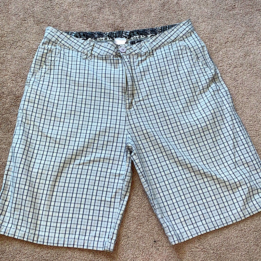 Quicksilver Flat Front Pattern Shorts